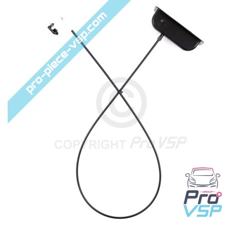 Tirette d'ouverture de capot pour Aixam 500.4 500.5