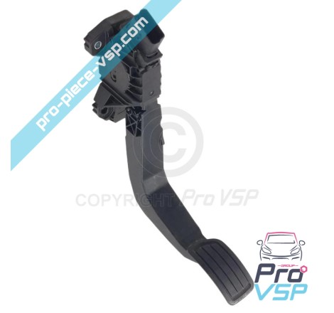 Pedal acelerador + potenciômetro