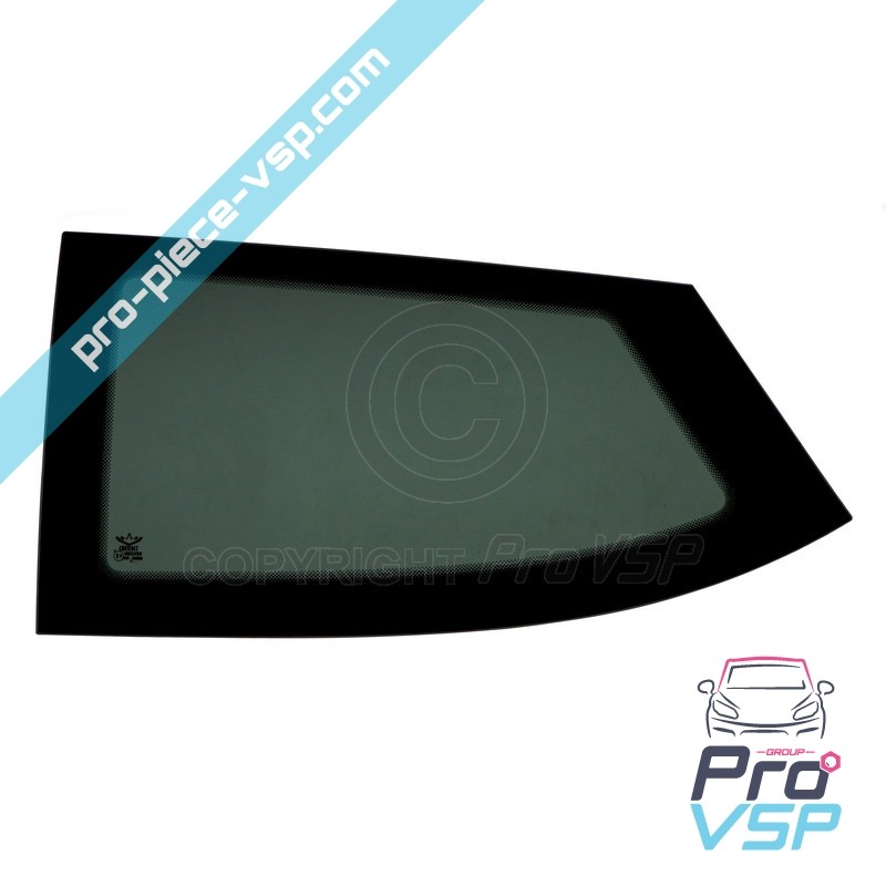Left rear quarter window