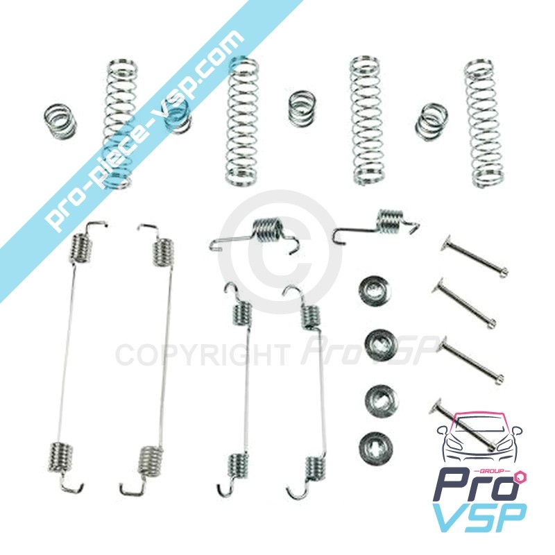 Kit ressort mâchoires de frein origine pour Citroën Ami / Opel Rocks-E / Fiat Topolino