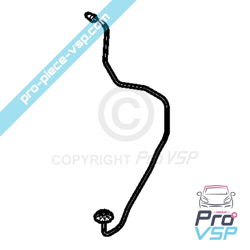 Left front brake hose