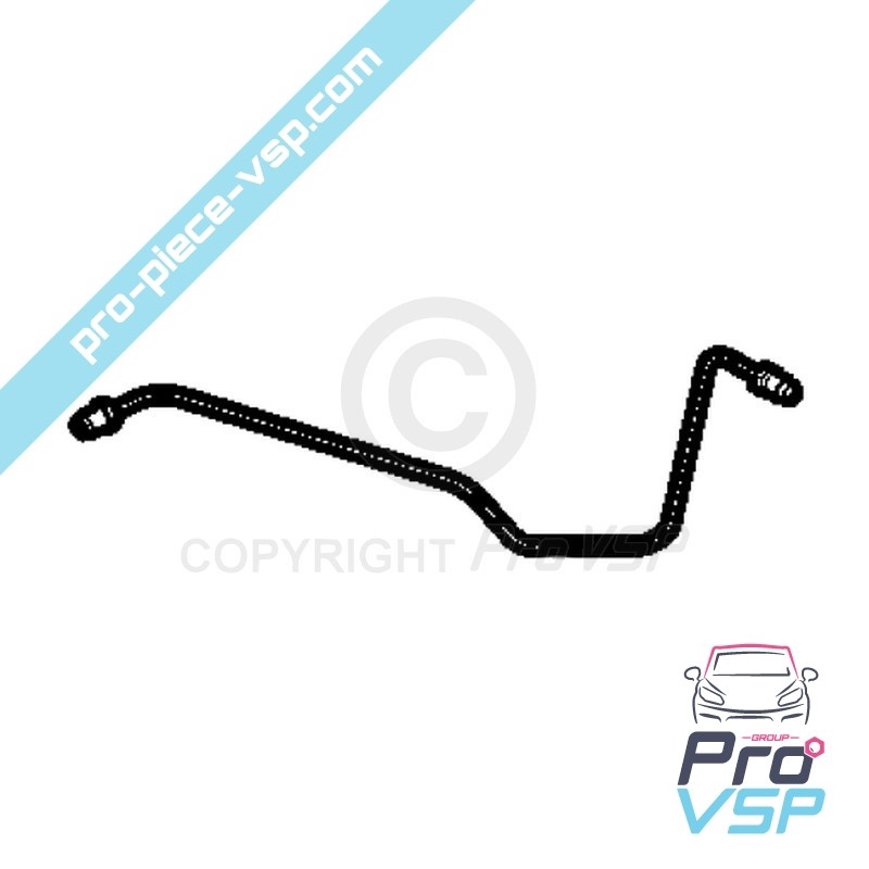 Left rear brake hose