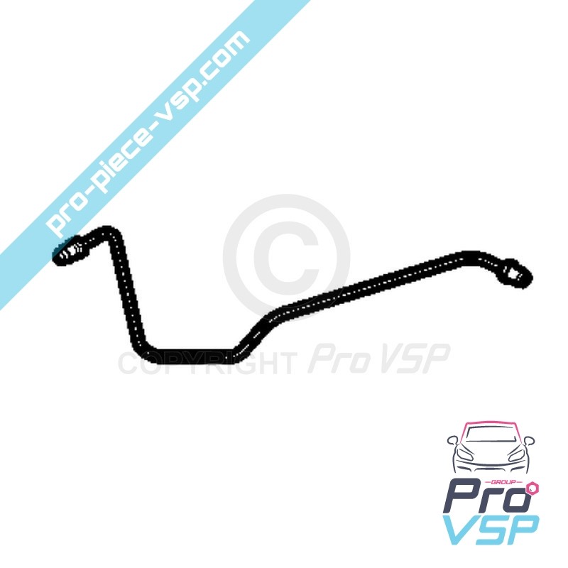 Right rear brake hose