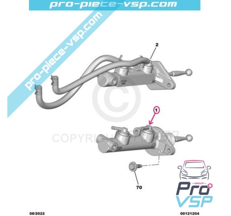 Master cylinder
