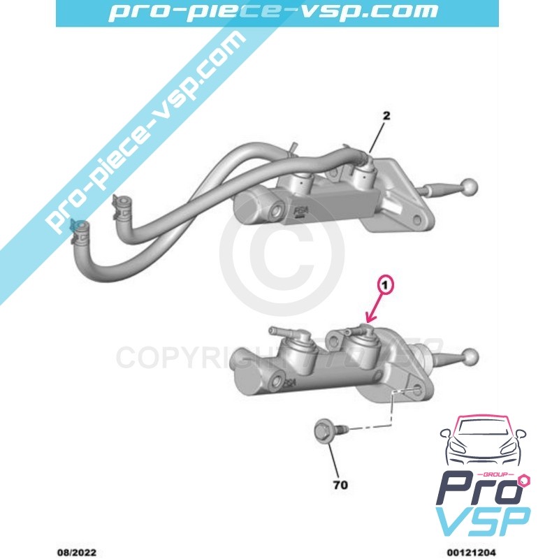 Master cylinder
