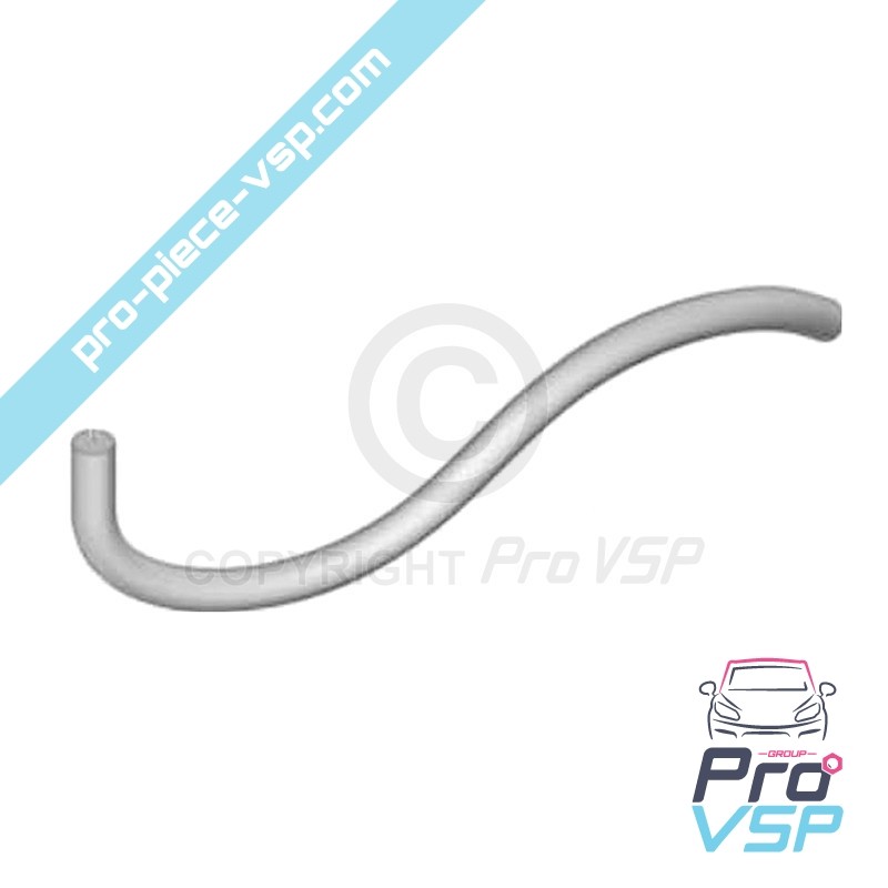 Brake fluid jar hose