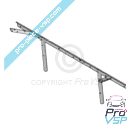 Traverse de pare choc arrière pour Citroën Ami / Opel Rocks-E / Fiat Topolino