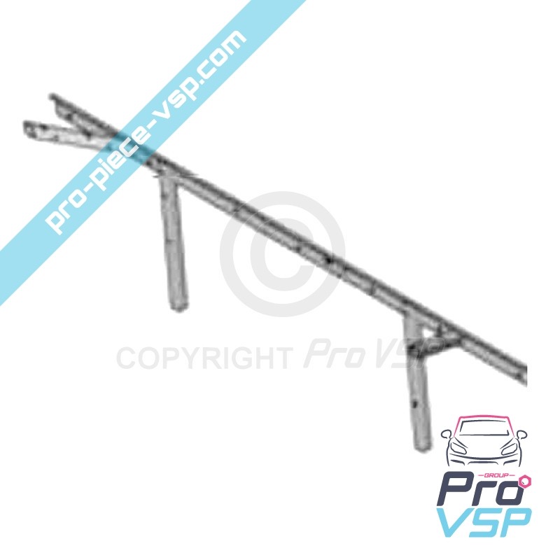 Traverse de pare choc arrière pour Citroën Ami / Opel Rocks-E / Fiat Topolino