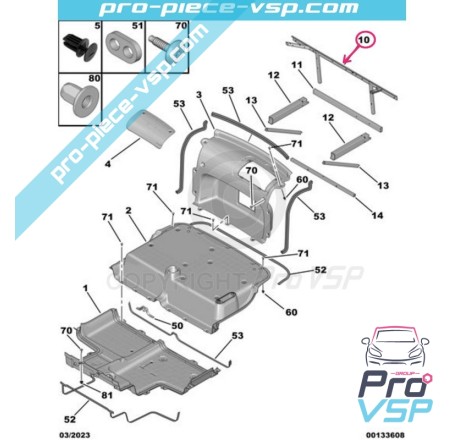 Rear impact reversal