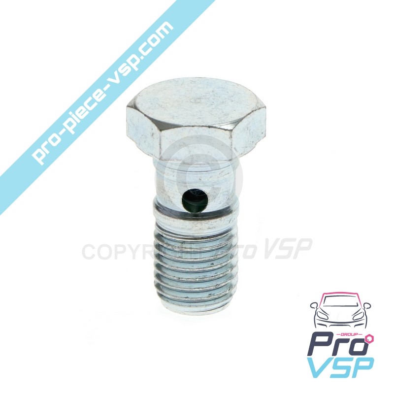 Brake hose screw