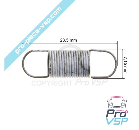Ressort de rappel injecteur pompe