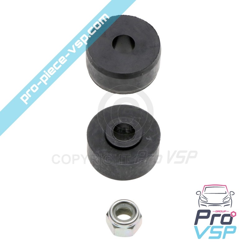 Silent front damper block