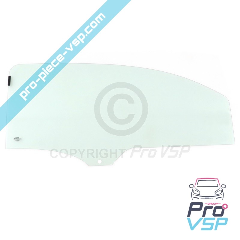 Vitre de porte droite pour Microcar Mc1 Mc2 Dué First