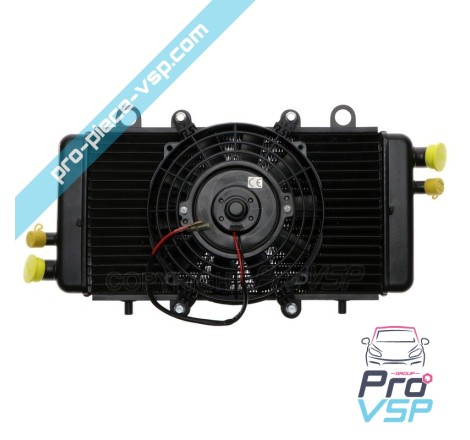 Radiateur complet avec ventilateur pour chatenet ch28 moteur lombardini dci