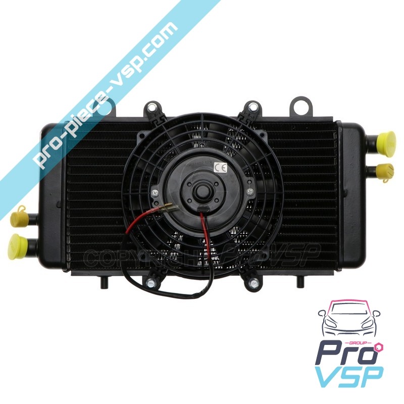 Radiateur complet avec ventilateur pour chatenet ch28 moteur lombardini dci