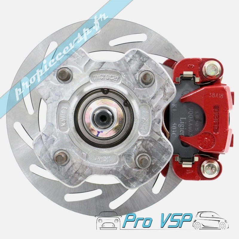 Ensemble arrière gauche pour microcar mgo 3 ligier ixo js50 js50l dué p85