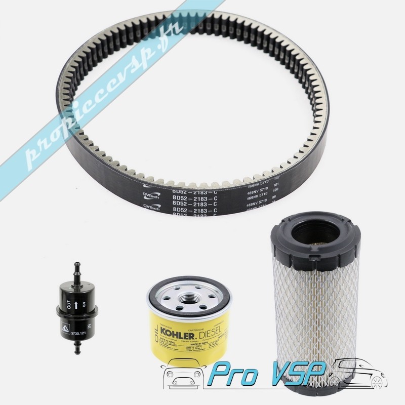 Kit entretien origine pour Ligier Microcar