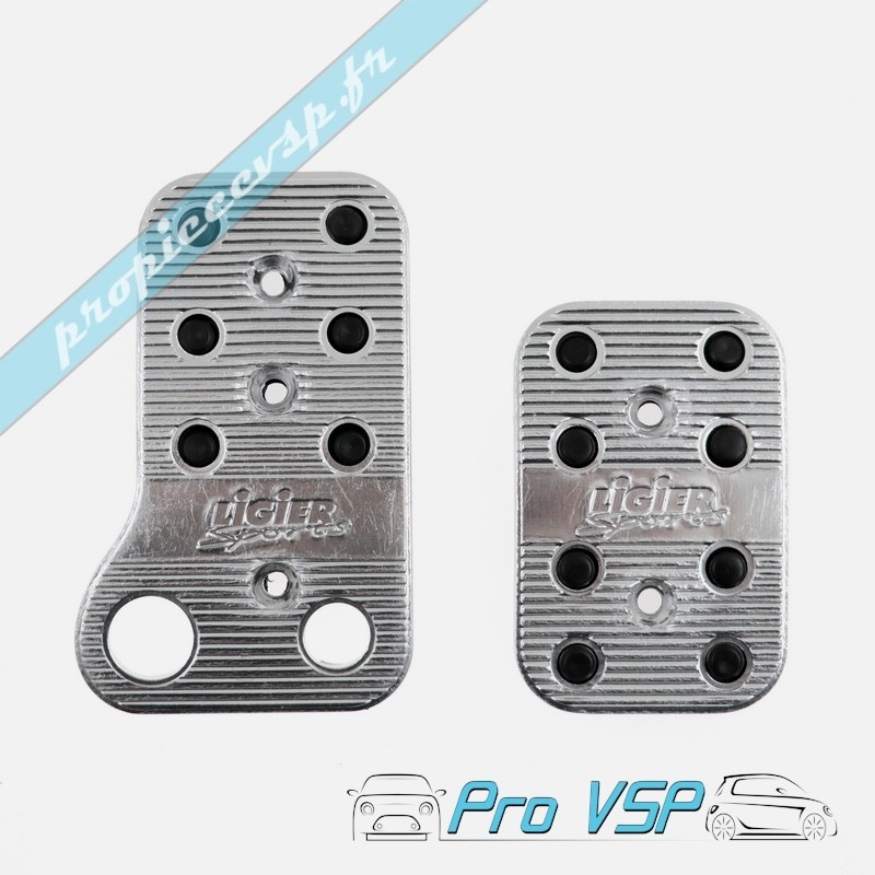 Kit pédalier inox origine pour Ligier