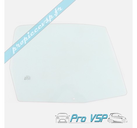 Vitre de porte droite adaptable pour Grecav