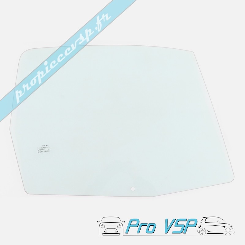 Vitre de porte droite adaptable pour Grecav