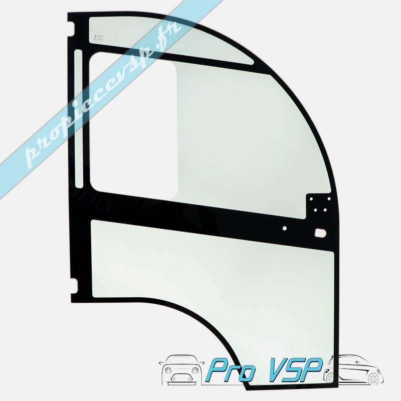 Vitre fixe de porte droite origine pour Goupil