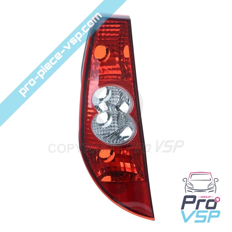 Left rear lamp origin