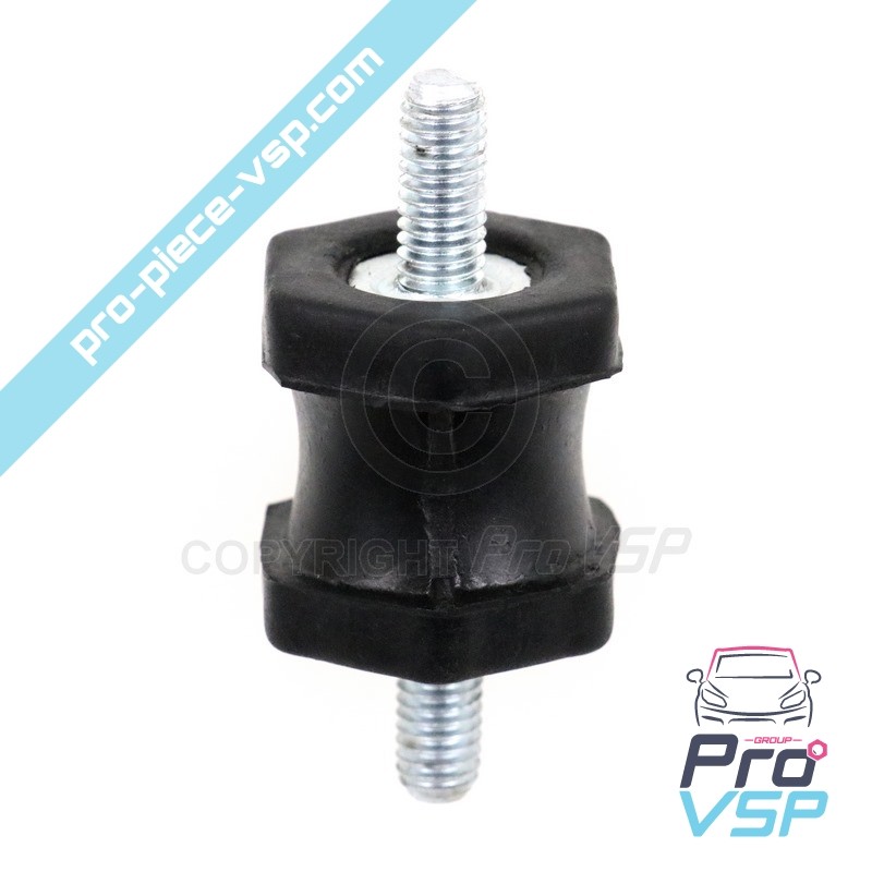 Silent exhaust block