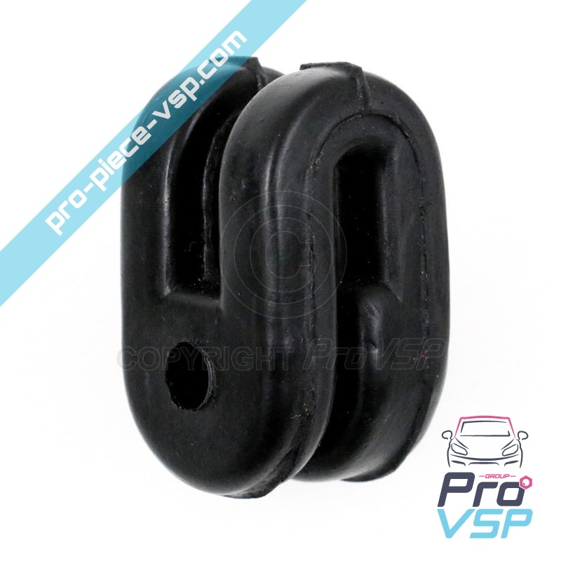 Silent exhaust block