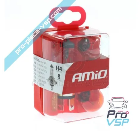 Coffret d'ampoules H4 pour phare