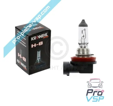 Ampoule H8 pour antibrouillard