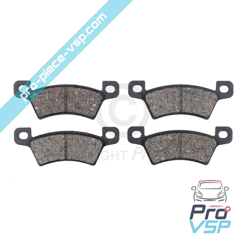 Plaquettes de frein arrière adaptable pour Microcar MC1 MC2
