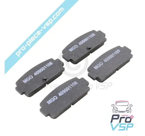 Plaquettes de frein arrière adaptable pour Ligier Microcar Dué
