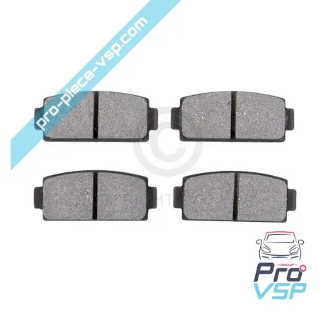 Plaquettes de frein arrière adaptable pour Ligier Microcar Dué