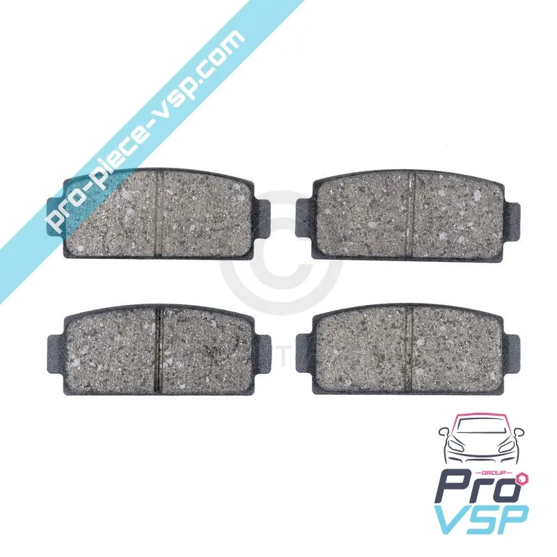 Plaquettes de frein arrière adaptable pour Ligier Microcar Dué