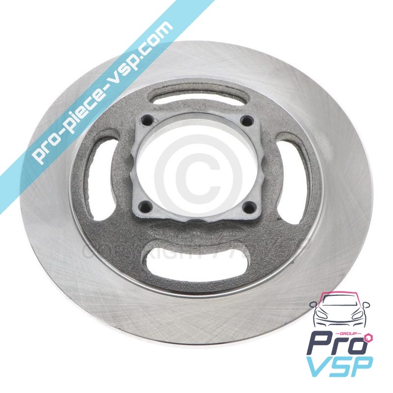 Front brake disc