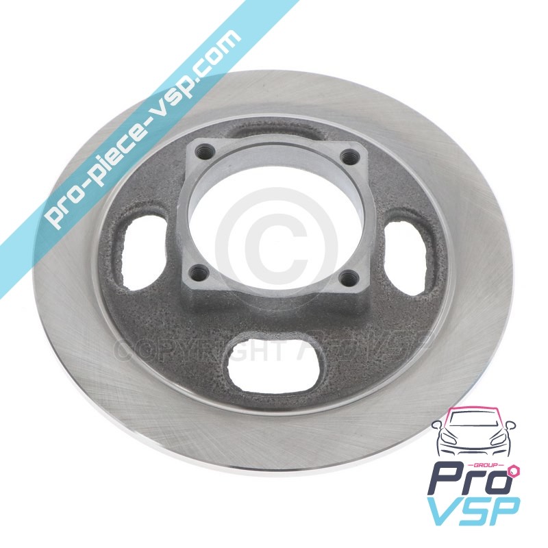 Front brake disc
