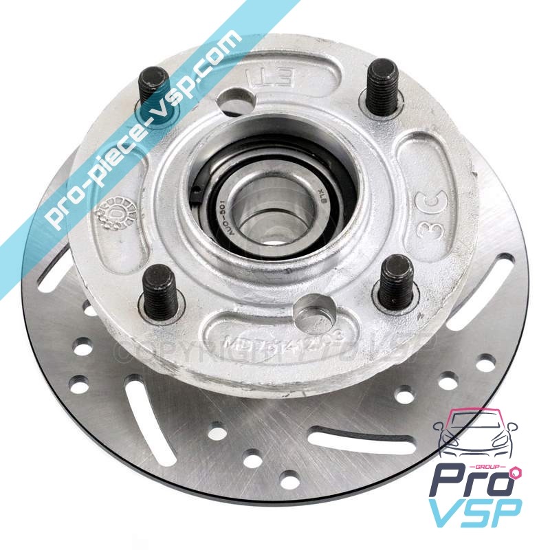 Complete rear brake disc