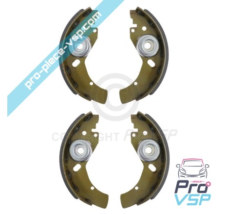 Mâchoires de frein pour tambour diamètre 160mm