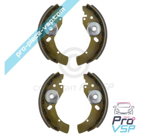 Mâchoires de frein pour tambour diamètre 160mm