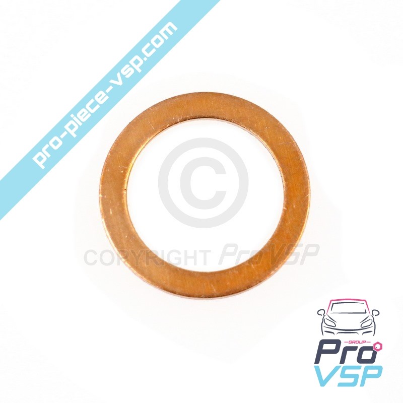Joint cuivre d'injecteur lombardini focs et progress
