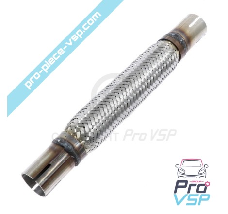 Flexible d'échappement pour Ligier , Microcar , Chatenet , Jdm , Grecav