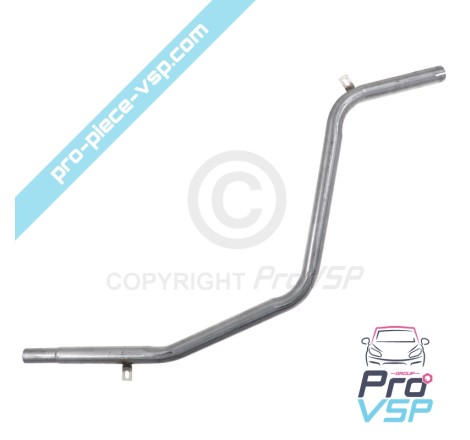 Tube intermédiaire d'échappement pour Jdm