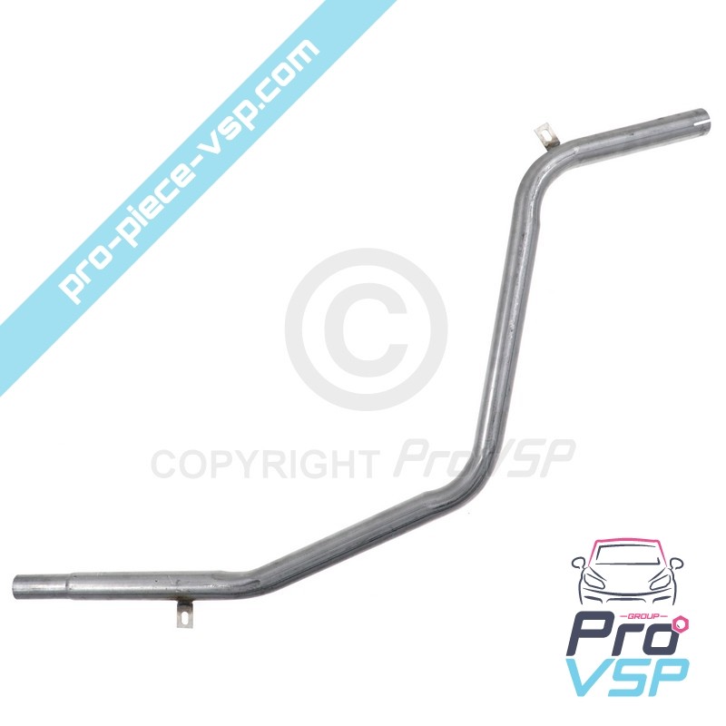 Tube intermédiaire d'échappement pour Jdm