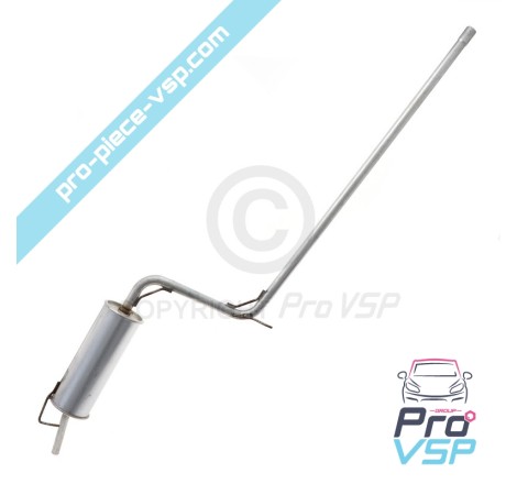 Echappement pour Microcar Mc1
