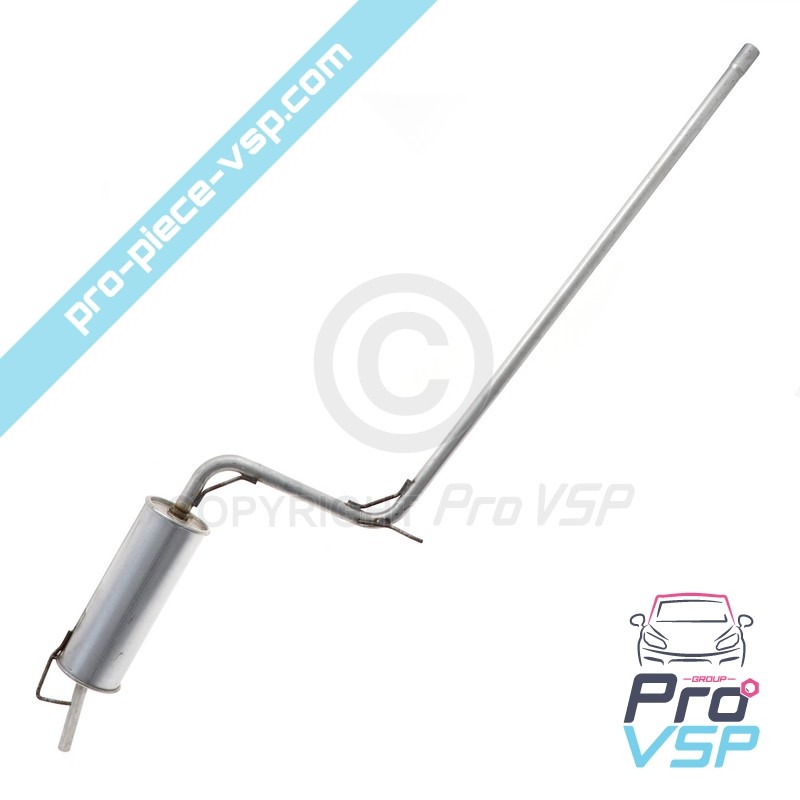 Echappement pour Microcar Mc1