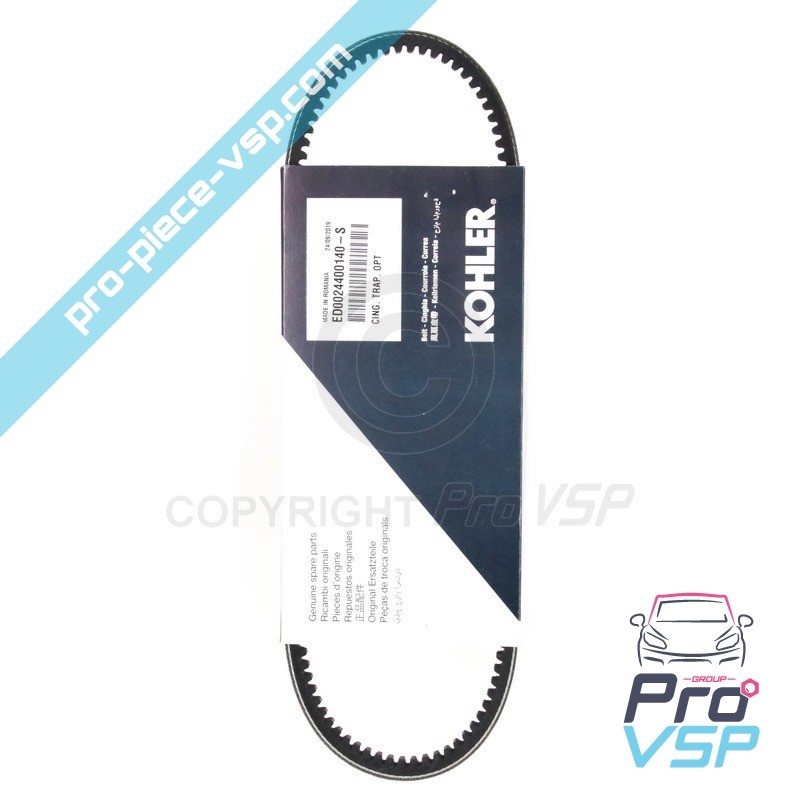 Courroie d'alternateur pour microcar virgo 3 mc1 mc2