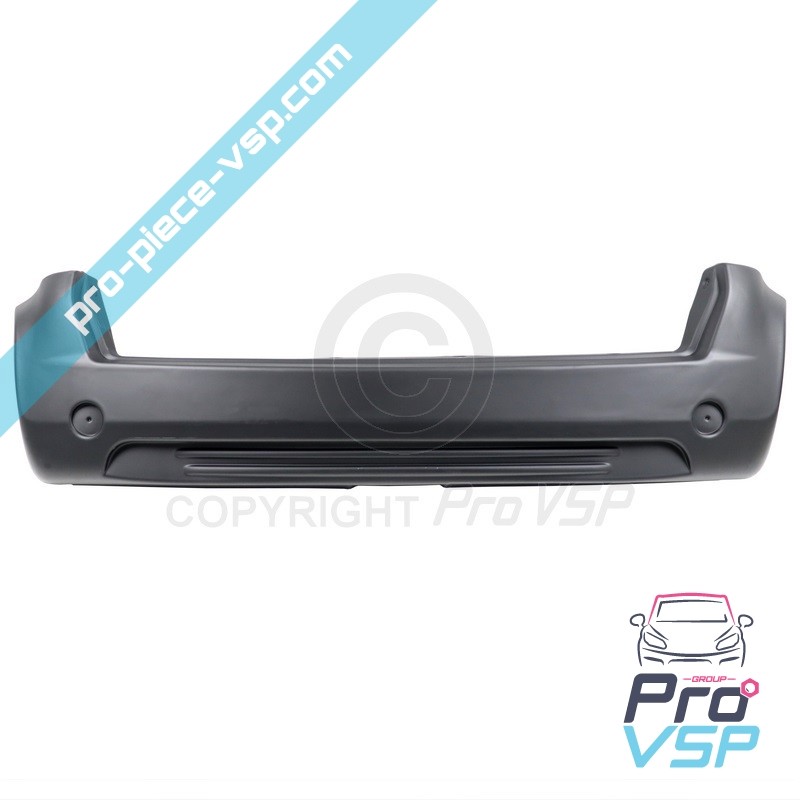 Pare choc arrière adaptable en plastique ABS pour Microcar Mgo phase 2 F8C
