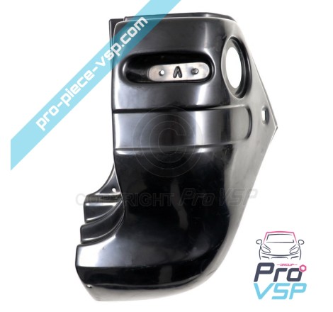 Sabot de pare choc arrière adaptable en plastique ABS pour Aixam 400.4