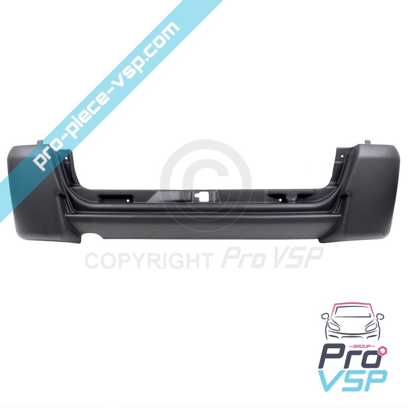 Pare choc arrière adaptable en plastique ABS pour Aixam City Roadline