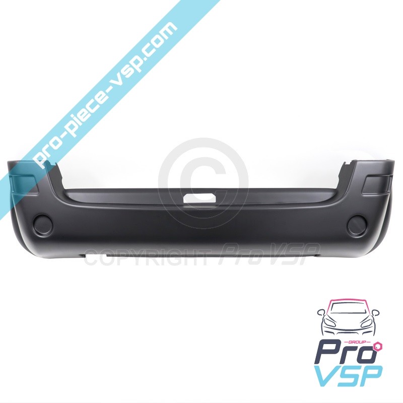 Pare choc arrière adaptable en plastique ABS pour Microcar Mc1 Mc2 phase 1